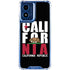 California Black Block Moto G 5G (2024) Clear Case